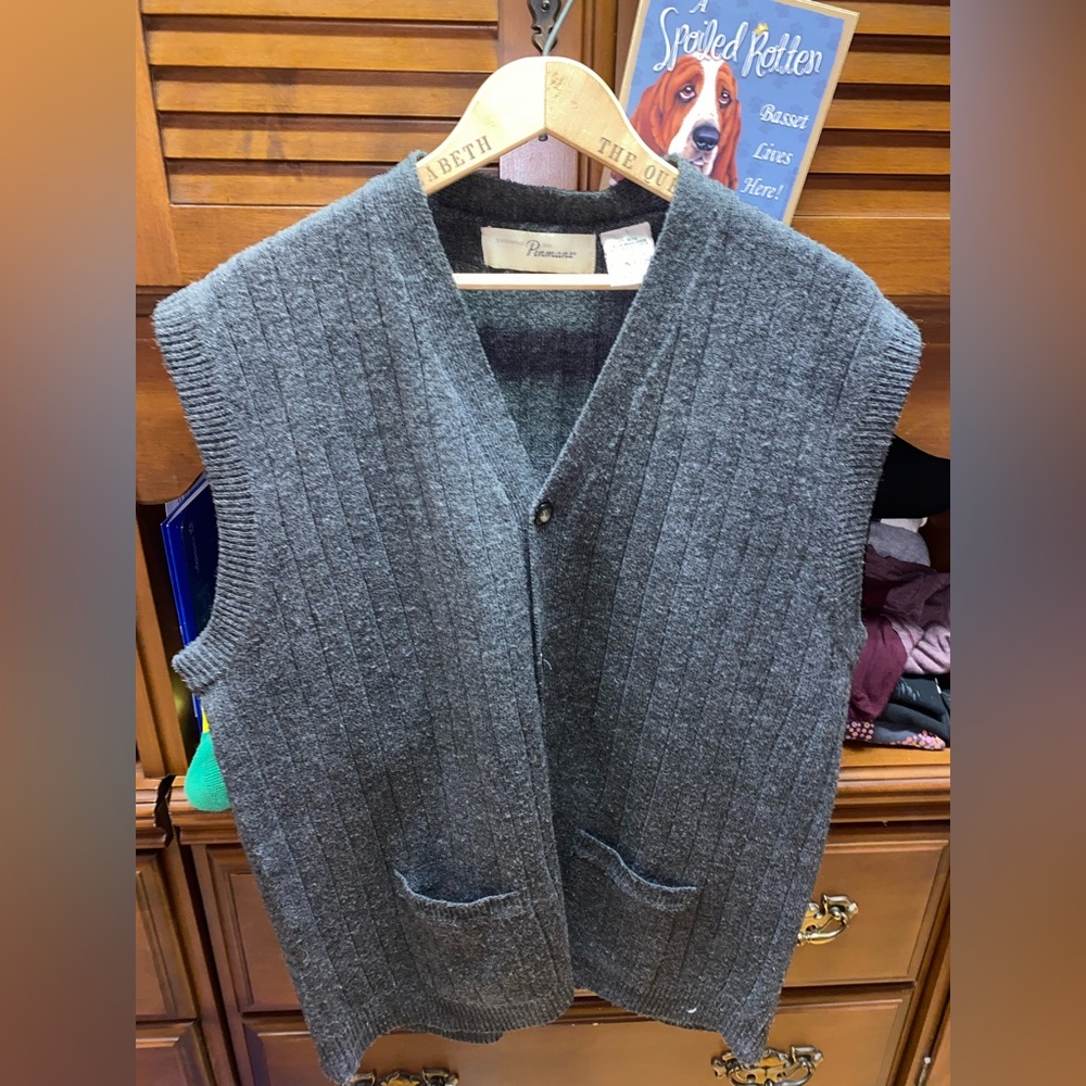 Men’s Grey Sweater Vest